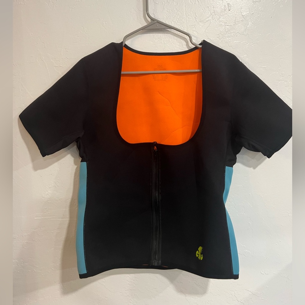 Sweat zip up suit size 3x